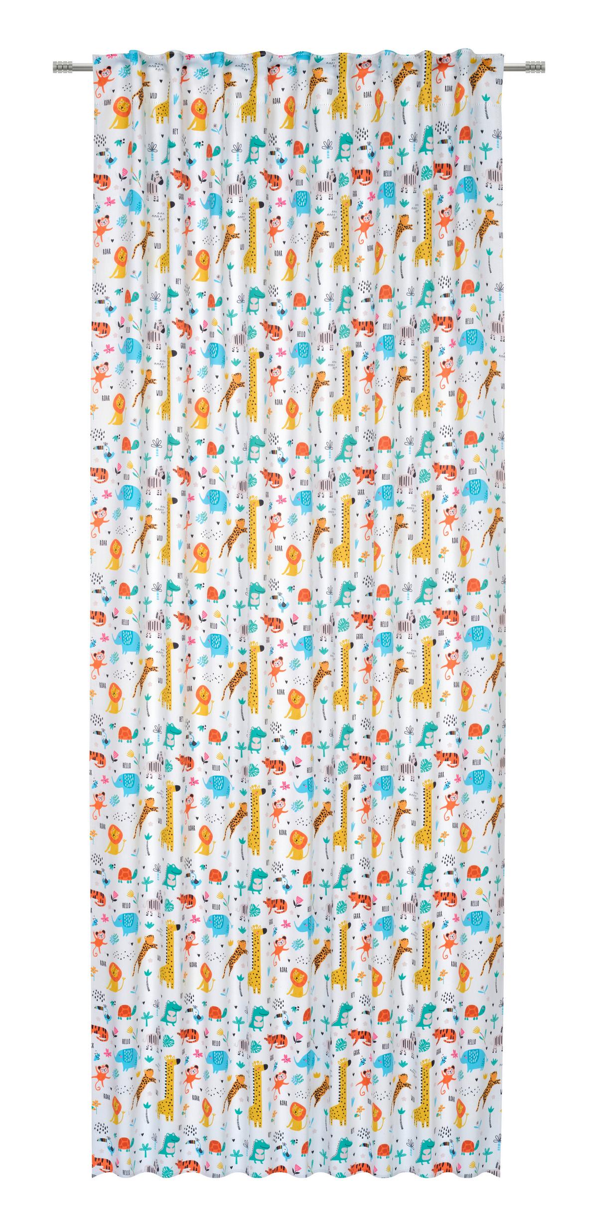 Verdunkelungsvorhang Sammy - Multicolor, KONVENTIONELL, Textil (140/245cm) - BUNINO