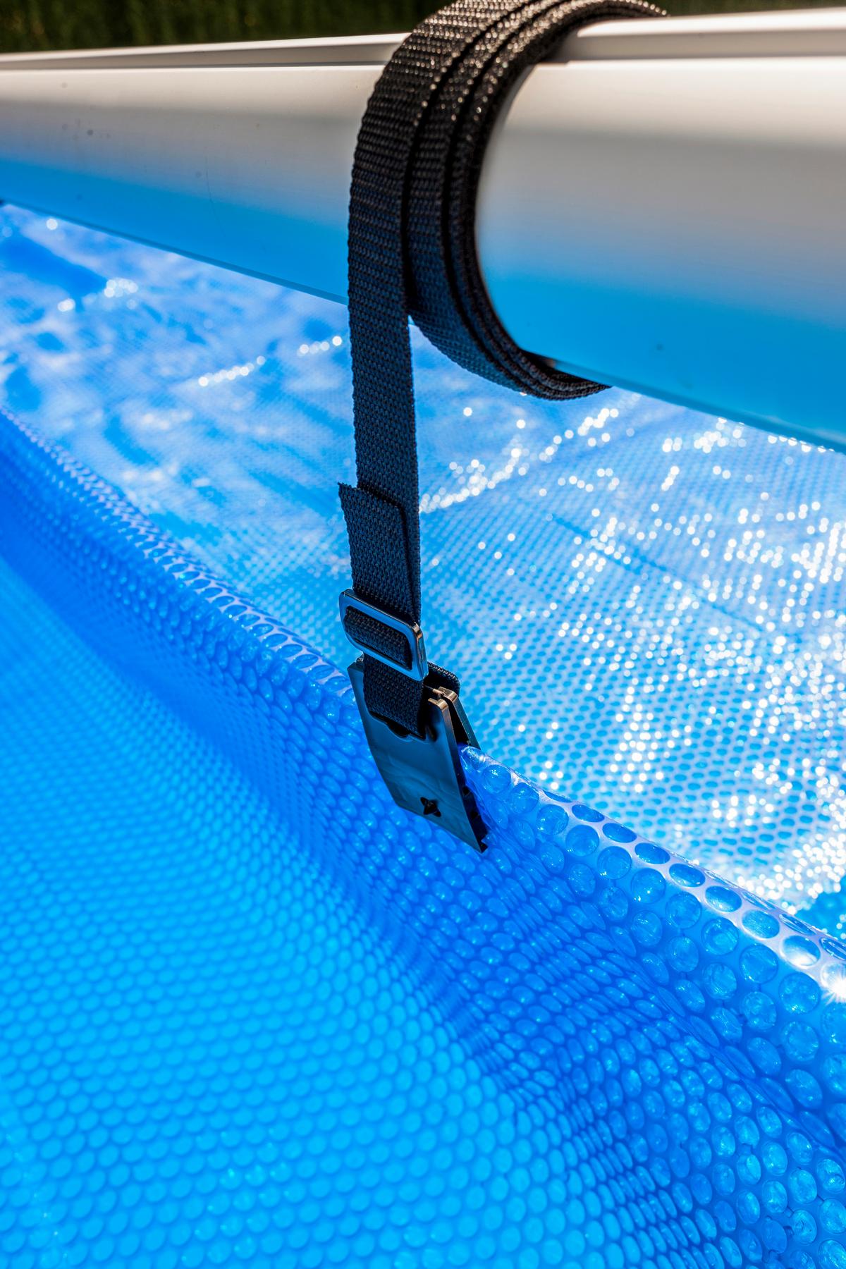 Schutzplane Planenaufroller - Alufarben, KONVENTIONELL, Metall (5,5cm) - Gre