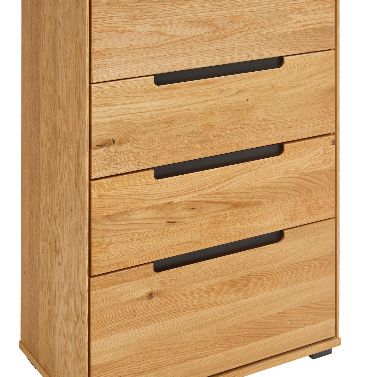 Komoda LOLA masív dub - Lifestyle, kov/dřevo (70/102/40,5cm) - ecoTree