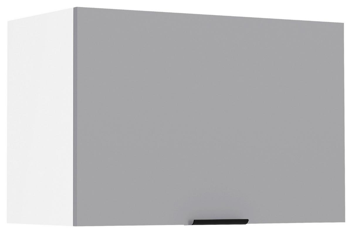 Küchenoberschrank Fasola Weiß/Anthrazit B: 60 cm - Anthrazit/Weiß, Trend, Holzwerkstoff/Kunststoff (60/40/31cm) - MID.YOU