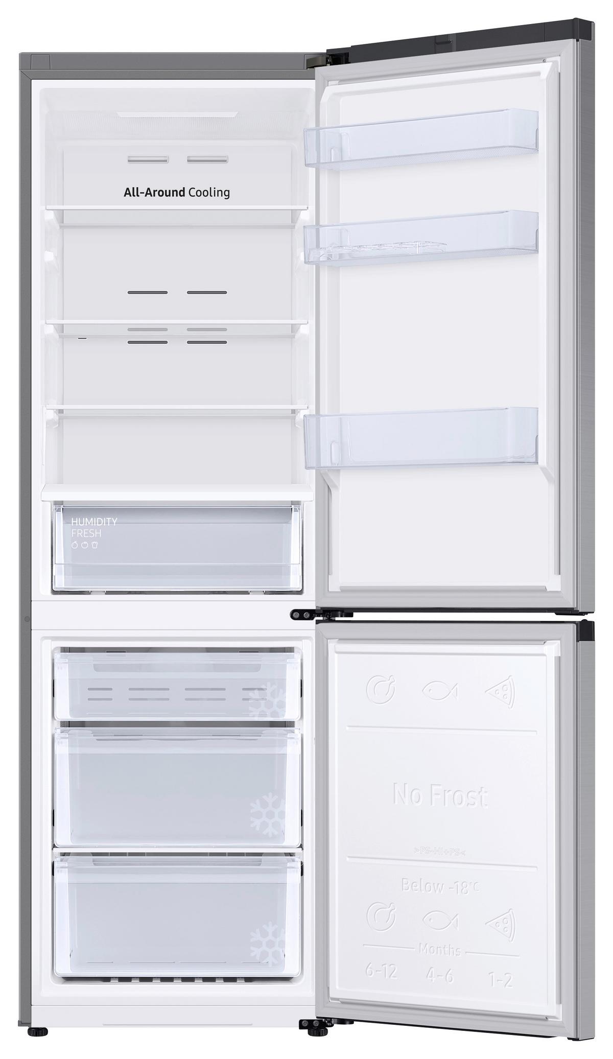 Kühl-Gefrier-Kombination Rb34c600esa - Edelstahlfarben, Basics (59,5/185,3/65,8cm) - Samsung