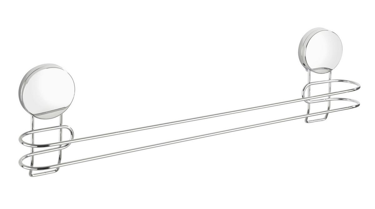 Handtuchstange Static Loc Osimo 24858100 - Chromfarben, MODERN, Metall (45/13/6cm) - Wenko