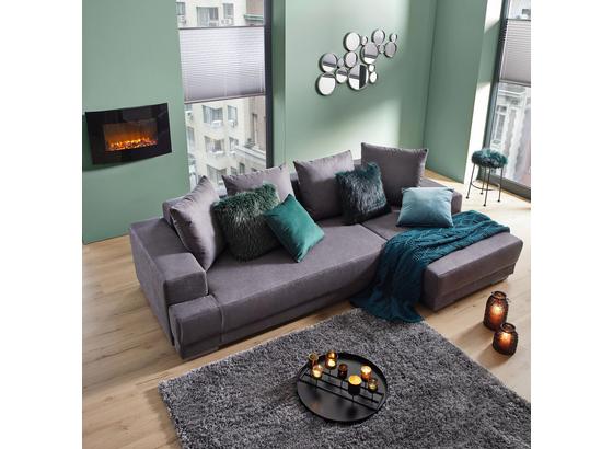 Sedacia Súprava Evie - antracitová, Moderný, drevo/textil (251/150cm) - Modern Living Sedacia Súprava Evie - antracitová, Moderný, drevo/textil (251/150cm) - Modern Living