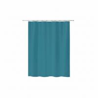Duschvorhang in Blau 180x200 cm - Blau, Basics, Textil (180/200cm) - Spirella