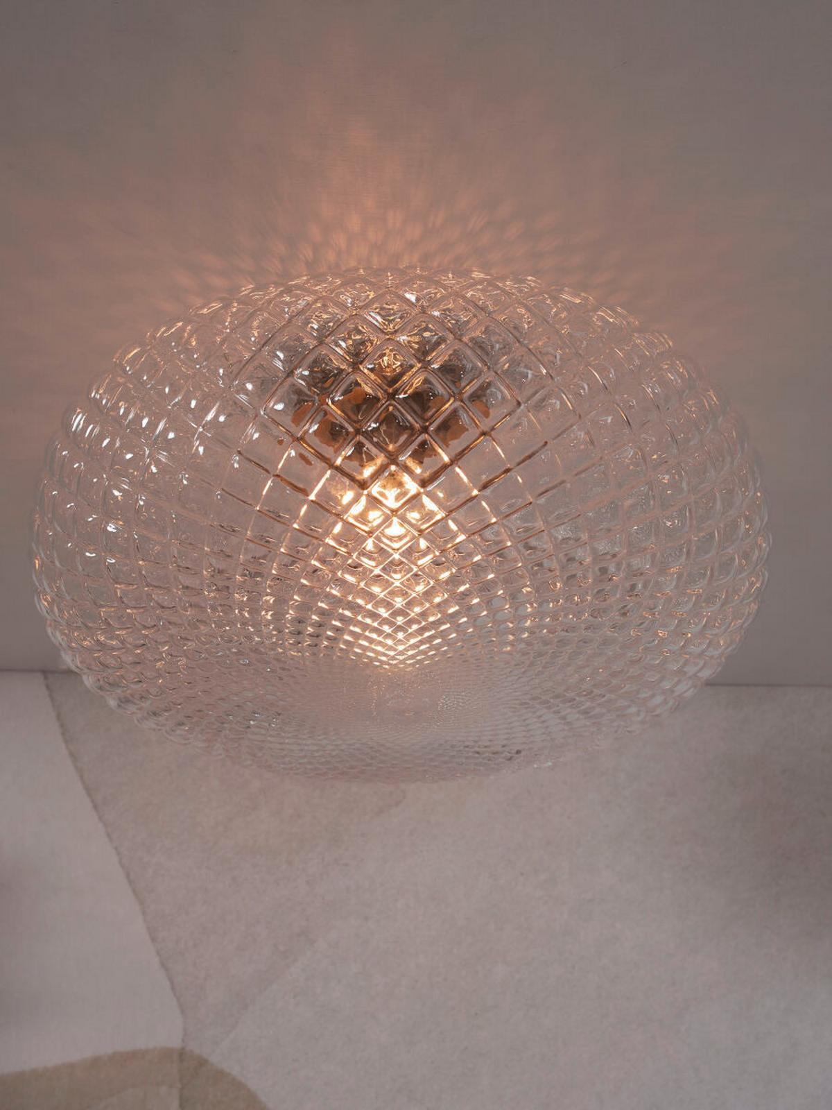 Deckenleuchte Venice - Transparent, Trend, Glas (44/24cm) - It's about Romi