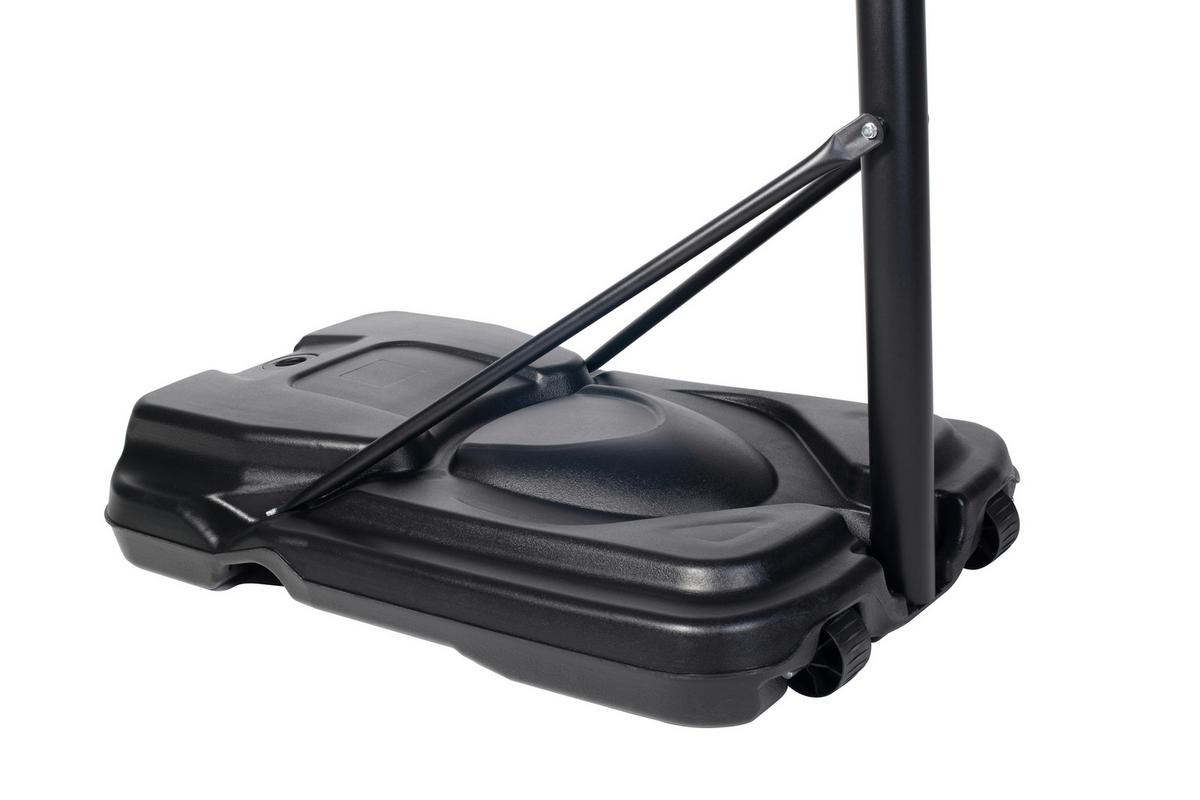 Basketballständer Salta Center - Schwarz/Grün, KONVENTIONELL, Kunststoff/Metall (128/296-371/210cm) - Salta