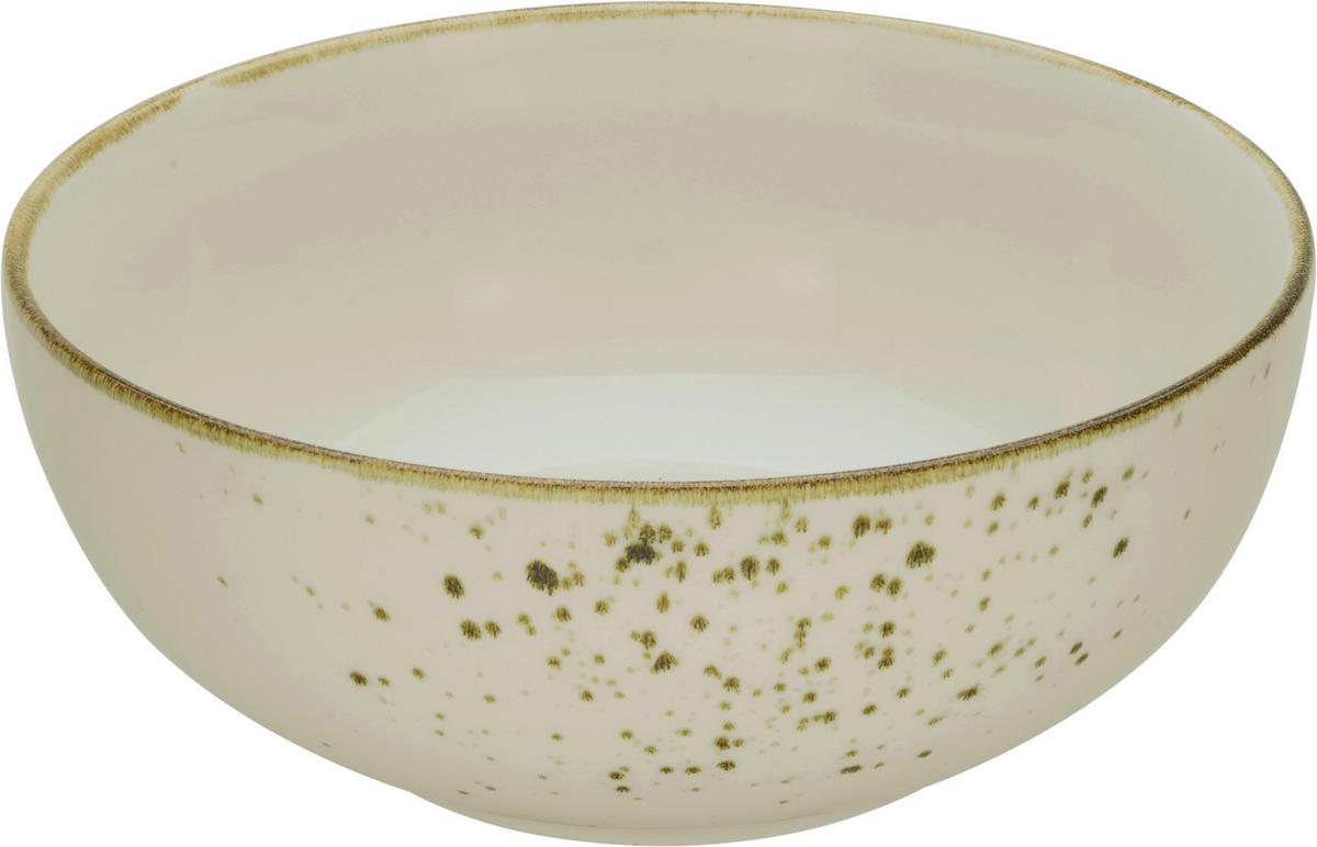 Müslischalenset, 6tlg. Steinzeug, Creme - Creme, Basics, Keramik (16,5/6cm) - Creatable