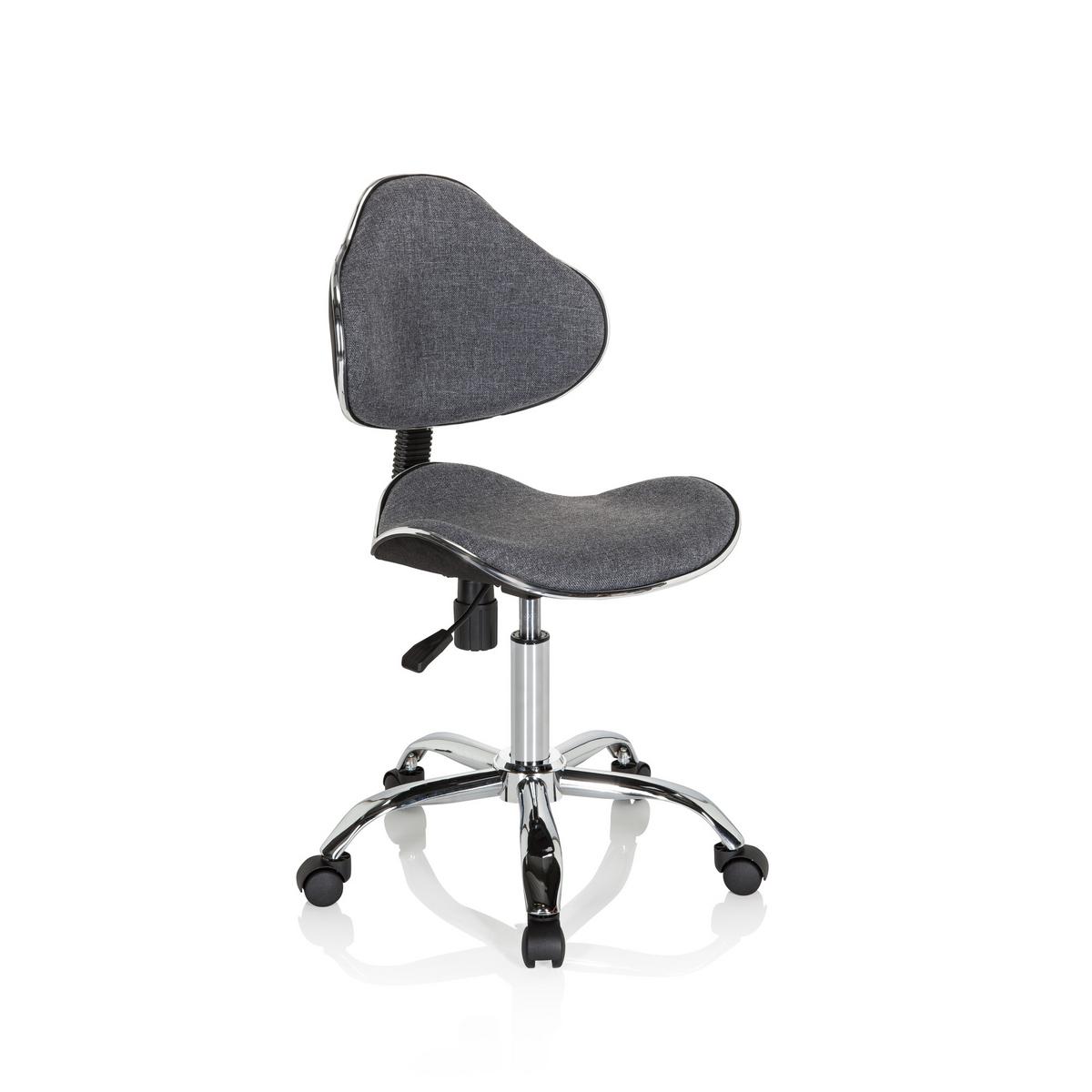 Jugenddrehstuhl Kiddy Gti 3 Grau - Grau, Basics, Kunststoff (47/87-98/49cm)