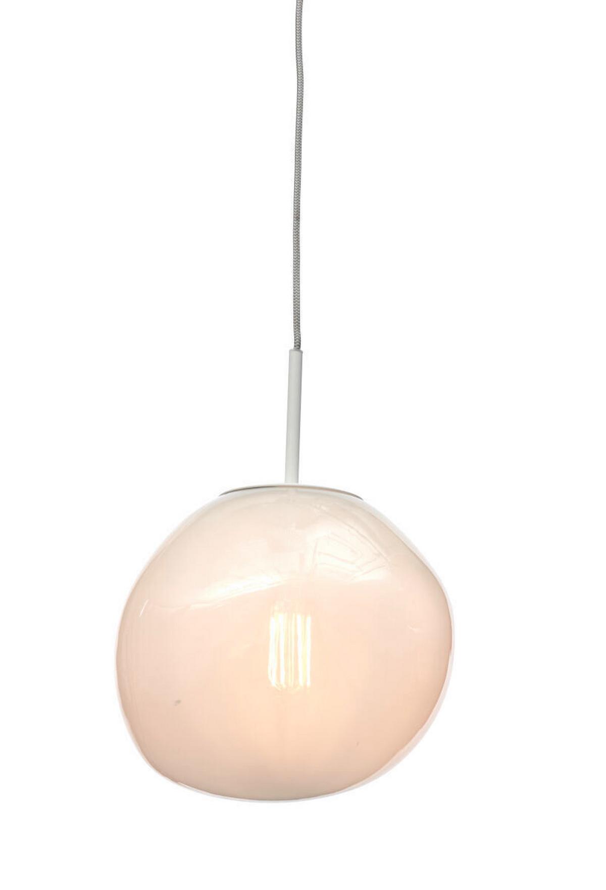 Hängeleuchte Helsinki - Weiß, Trend, Glas (26/37,5cm) - It's about Romi