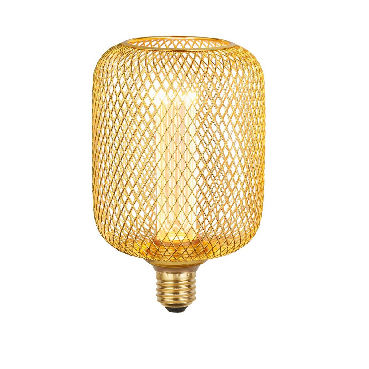 LED-Leuchtmittel 16002go - Goldfarben, Basics, Glas/Metall (10/17cm)