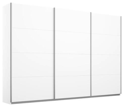Schwebetürenschrank 271cm Belluno, Weiß Dekor - Weiß, MODERN, Holzwerkstoff (271/230/62cm) - Rauch Möbel