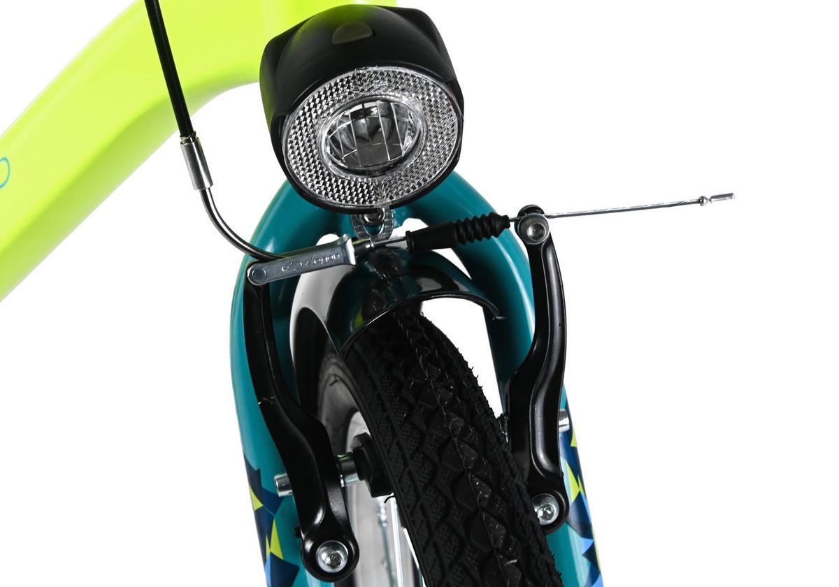 Dacapo Kinderfahrrad Bobby Gelb - Gelb, Basics, Metall (25/140/60cm)