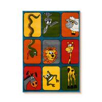 Gyerekszőnyeg Kb. 100/150cm - kék, Basics, textil (100/150cm) - Ondega