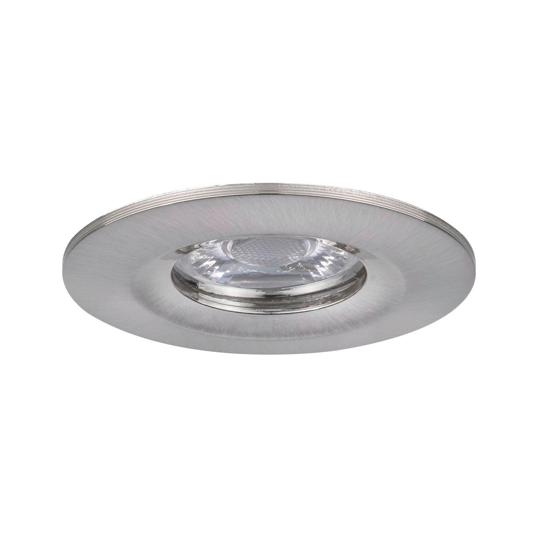 LED-Deckenleuchte Ø 6,5 cm Alufarben Rund - Alufarben, Basics, Metall (6,5cm) - Paulmann