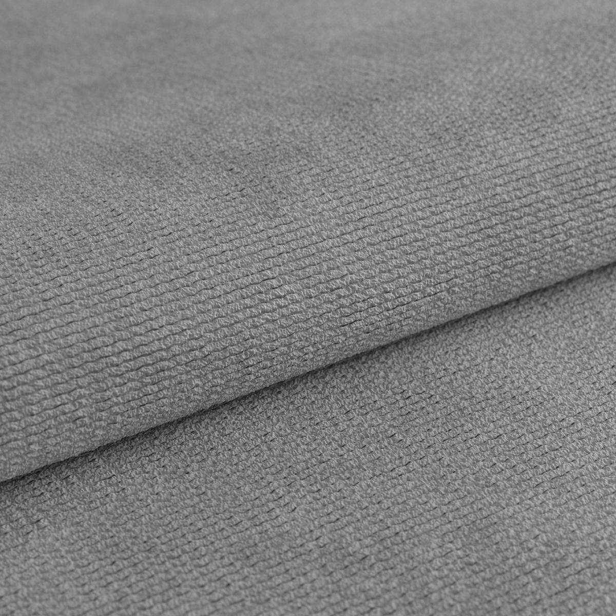 Ecksofa mit Schlaffunktion & Bettkasten Volf Graublau - Graublau/Schwarz, Trend, Kunststoff/Textil (203/261cm)