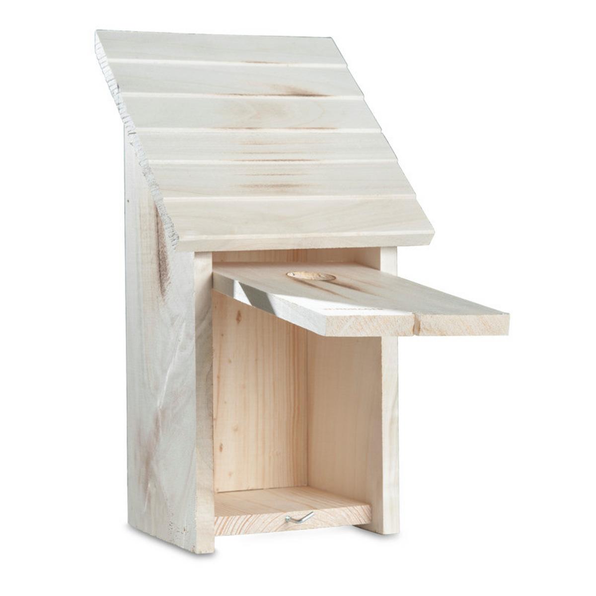Vogelhaus Nistkasten Family - Naturfarben, Basics, Holz (14/33,5/18cm)