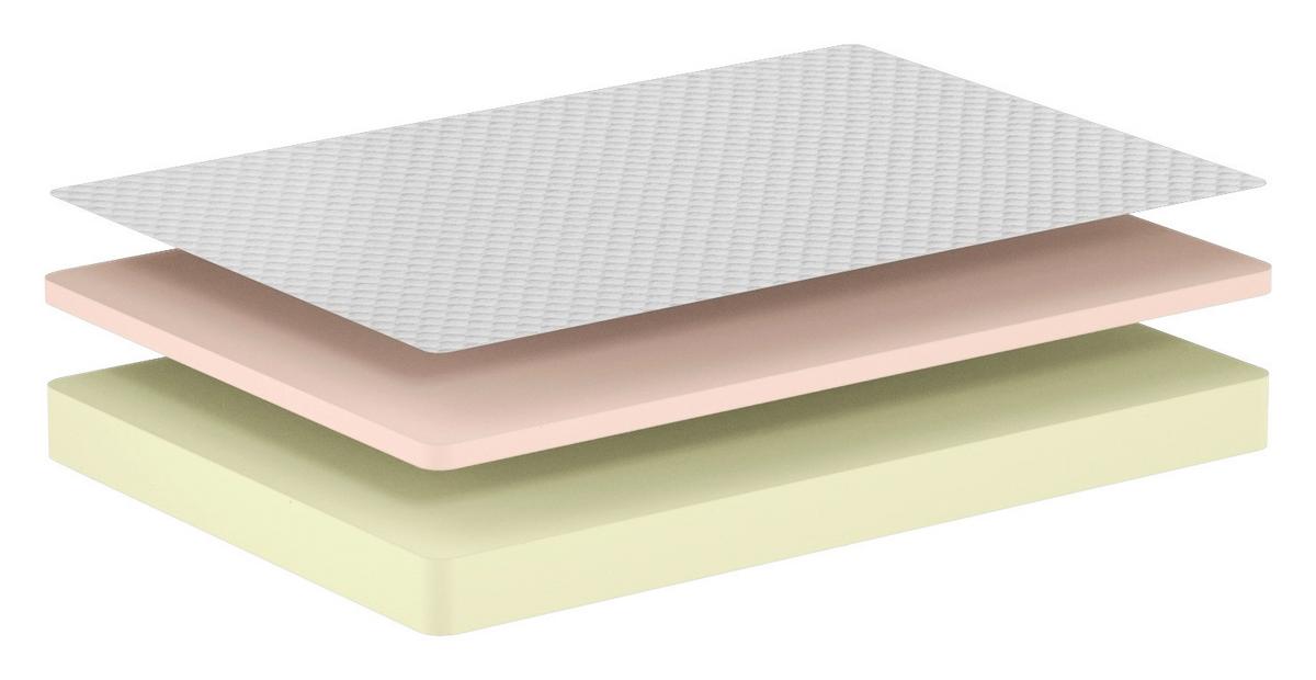 KALTSCHAUMMATRATZE Comfort Beige 140x200cm - Beige, Basics, Textil (140/200cm) - Vipack