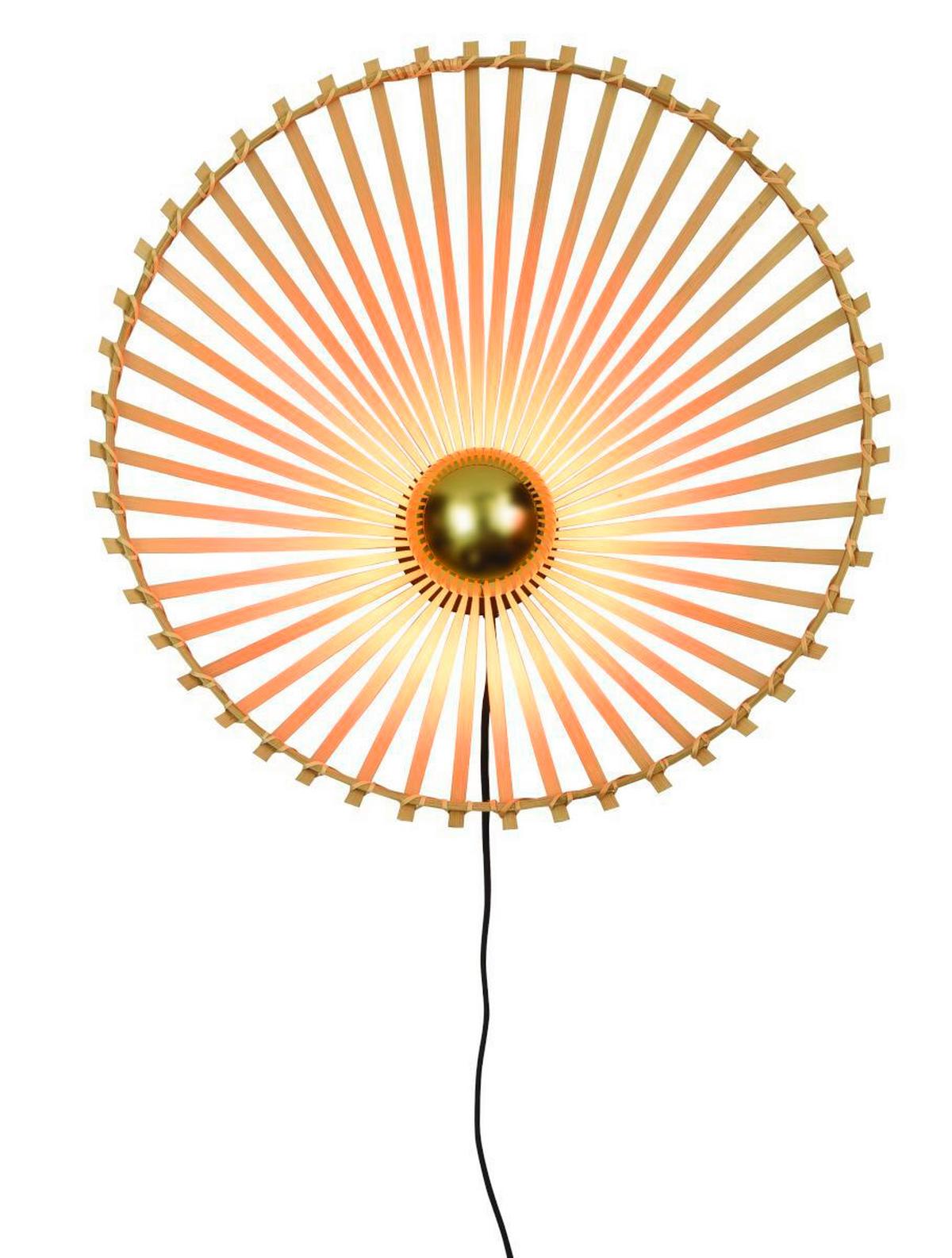 Wandleuchte Bromo/w50/n - Naturfarben, Trend (15/50cm) - Good & Mojo