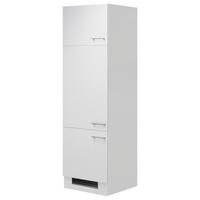 Geräteumbauschrank Lucca Weiß B: 60 Cm - Weiß, KONVENTIONELL, Holzwerkstoff (60/200/57cm) - FlexWell