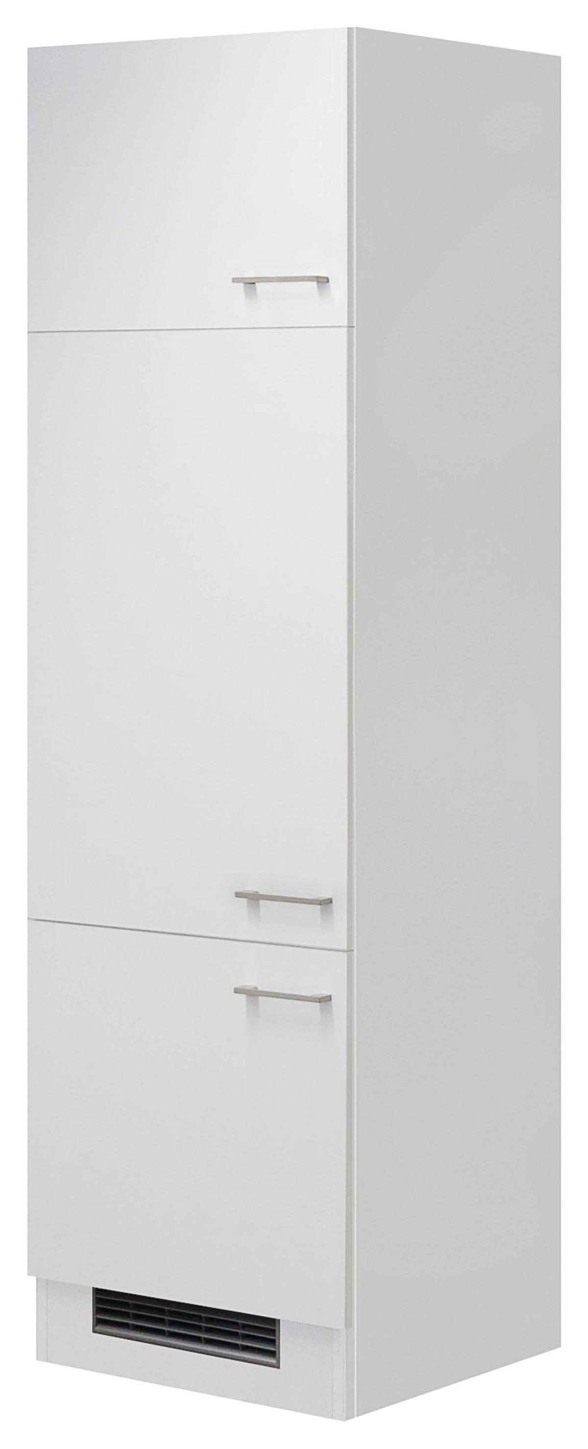 Geräteumbauschrank Lucca Weiß B: 60 Cm - Weiß, KONVENTIONELL, Holzwerkstoff (60/200/57cm) - FlexWell