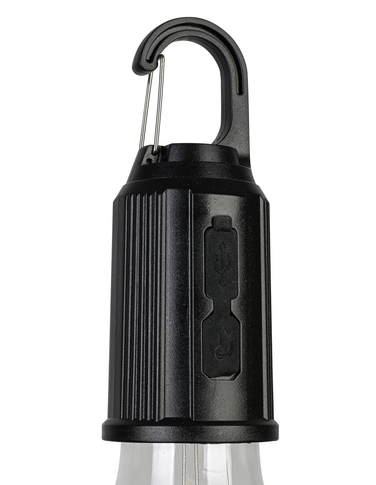 Solárne svetlo DREE - priehľadné/čierna, Konventionell, plast (6/17,4cm) - Mömax