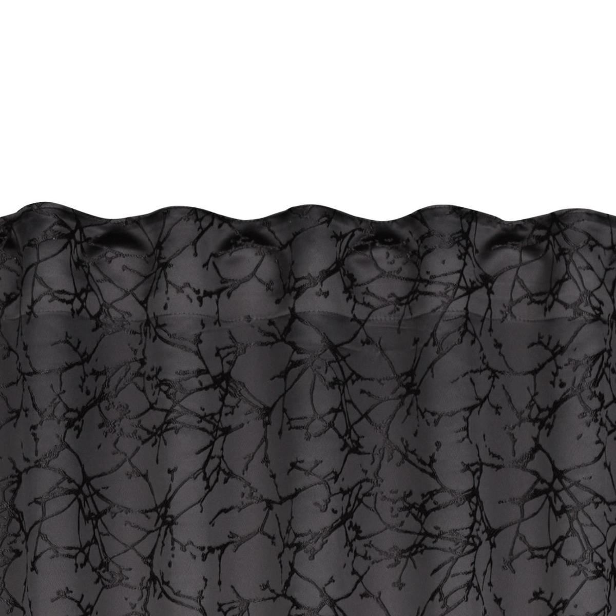 Készfüggöny 140/245cm - antracit, Romantik / Landhaus, textil (140/245cm) - James Wood