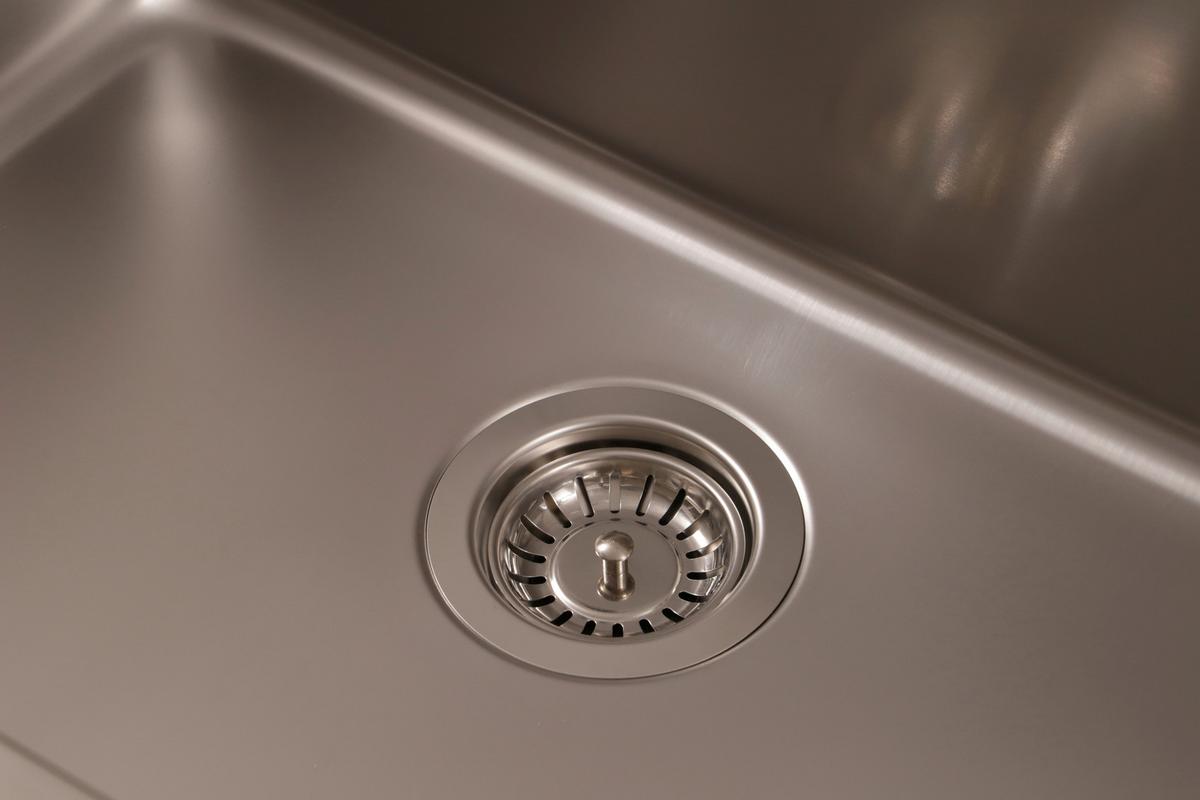 Spüle Respekta Inox Edelstahl Bxt: 59x43,5 Cm - Edelstahlfarben, Trend, Metall (59/22,5/44cm) - Respekta
