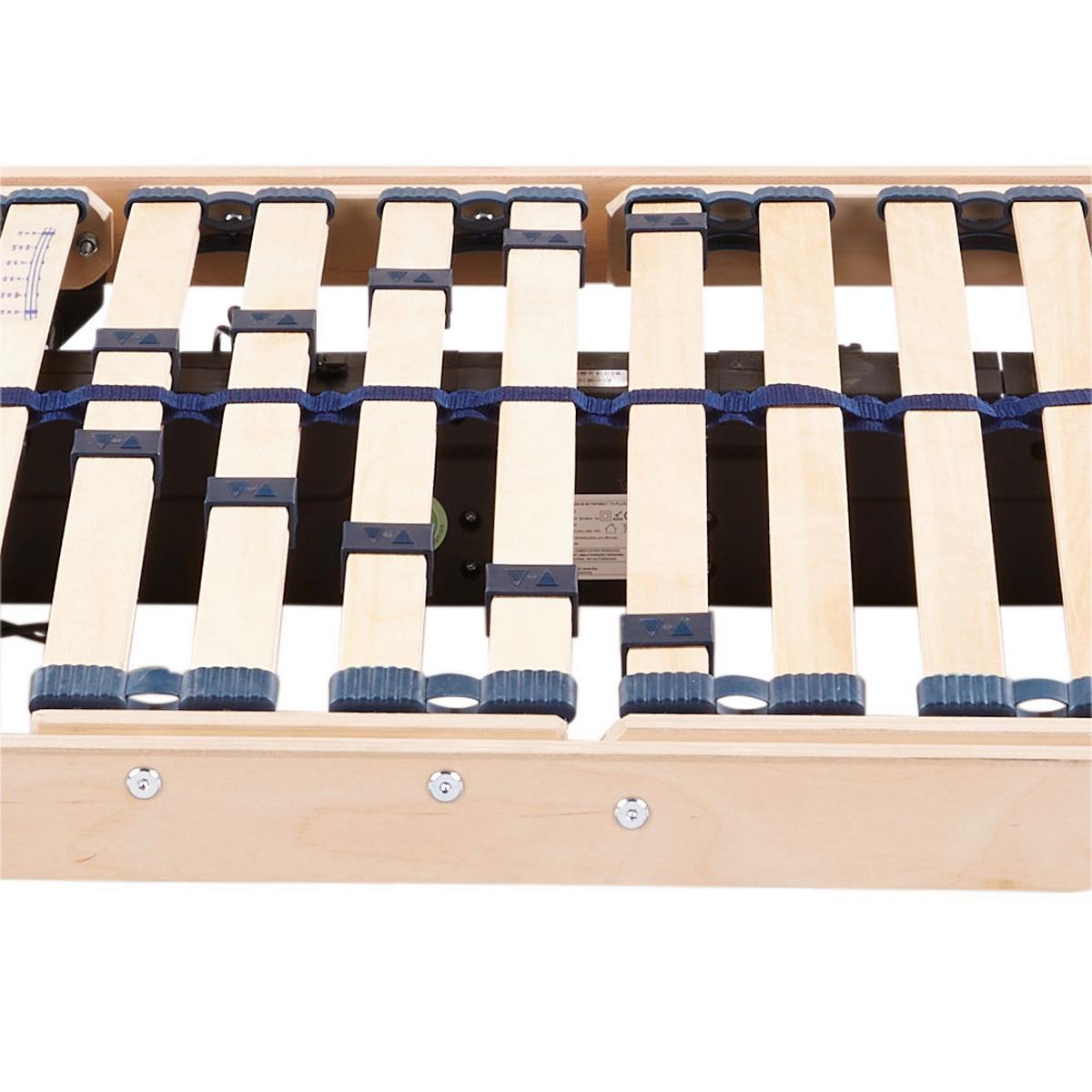 Elektrischer Lattenrost Primatex 120x200 Cm - Birkefarben, Holz (120/200cm) - Primatex