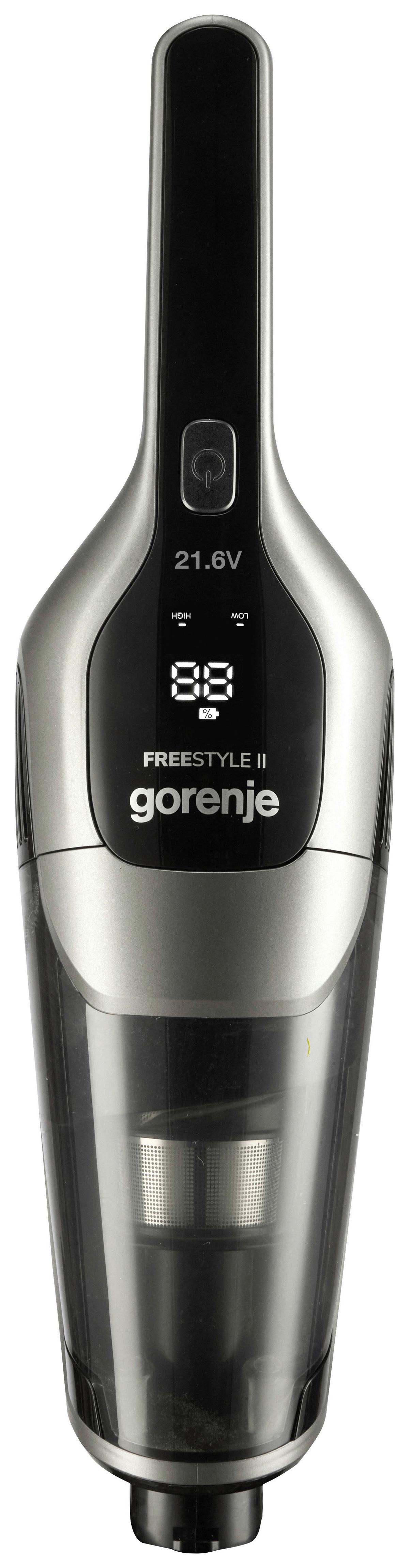 Akku Bodenstaubsauger Svc216110fsiibka - Dunkelgrau, Basics, Kunststoff (26/118/17cm) - Gorenje