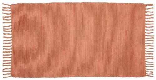 Tkaný Handričkový Koberec Julia Ca. 70x230cm - oranžová, Romantický / Vidiecky, textil (70/230cm) - Modern Living