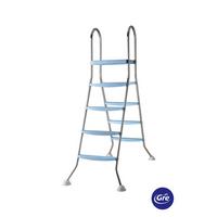 Poolleiter Leiter - Alufarben, KONVENTIONELL, Metall (45/142/8cm) - Gre