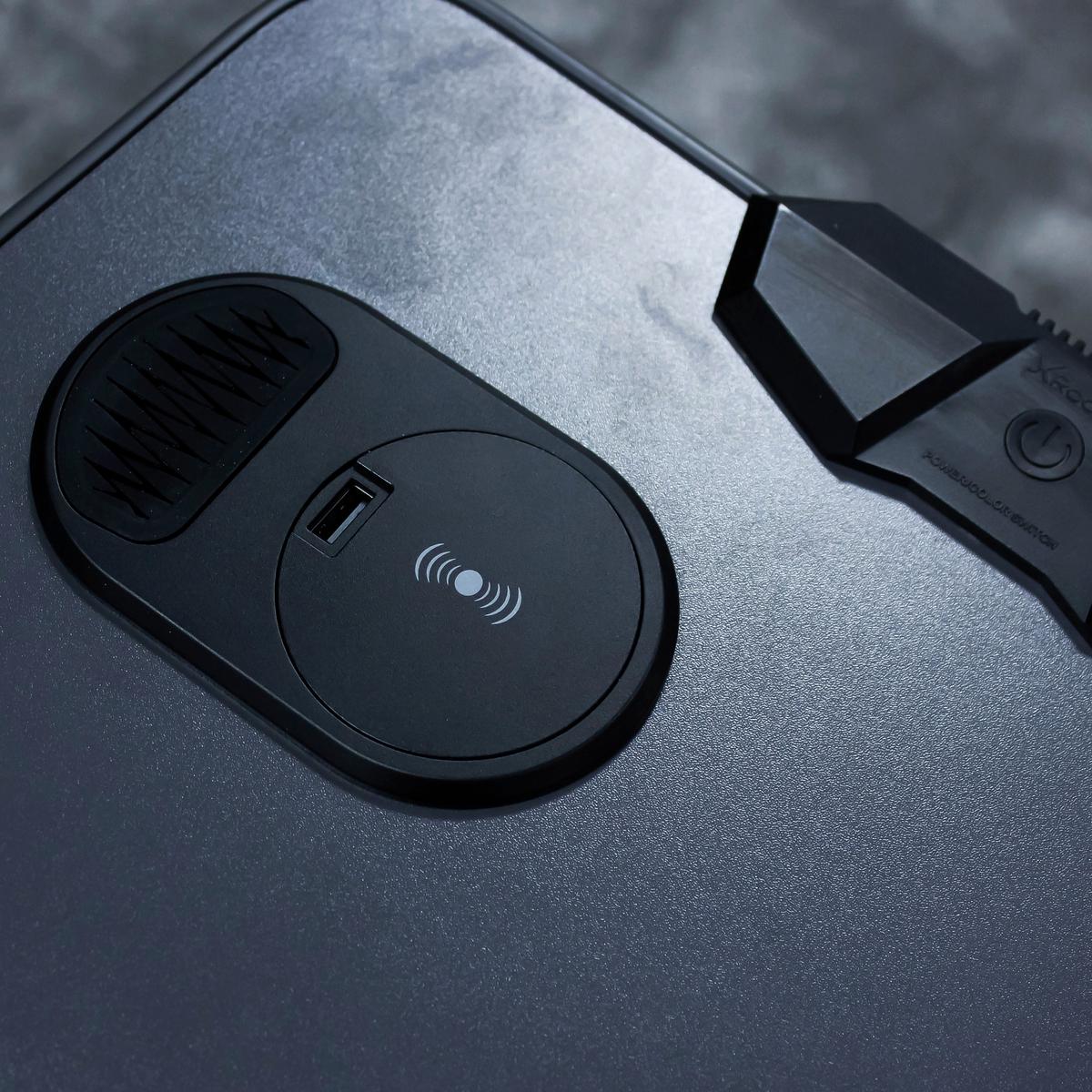 Gamingtisch Carbon-Tek - Rot/Schwarz, MODERN, Holzwerkstoff (123,5/53,3/75,5cm) - X Rocker