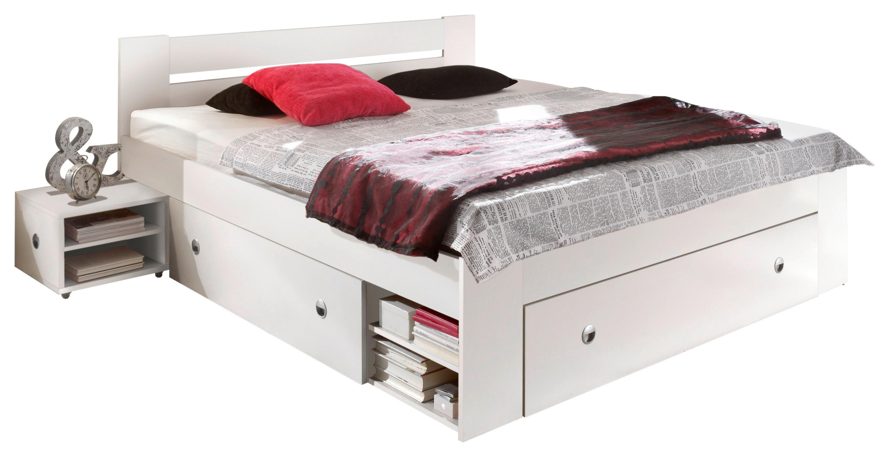 Bettanlage Mit Stauraum 180x200 Cm Stefan Weiß