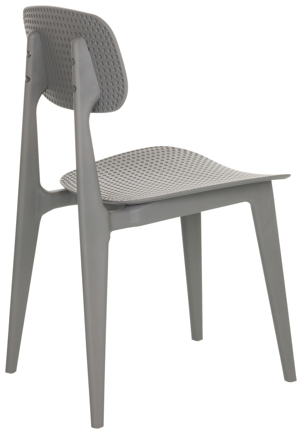 Gartensessel Artifo Hol Kunststoff - Grau, Basics, Kunststoff (42/79/51cm) - MID.YOU