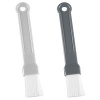 Backpinselset Miko 2er B/H/T: 2,7/21/8 cm - Weiß, Basics, Kunststoff (2,7/21/0,8cm) - Metaltex