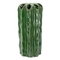 Vase Tall Cactus Pot Grün B: 11,5 cm - Grün, Basics, Keramik (11,5/23,5/11,5cm)