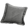 Sofakissen Bourbon - Dunkelgrau, MODERN, Textil (70/12/70cm) - Trendmanufaktur