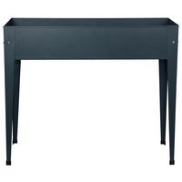 Hochbeet Stahl Urban 40x84x100 cm Anthrazit - Anthrazit, Basics, Metall (40/84/100cm)