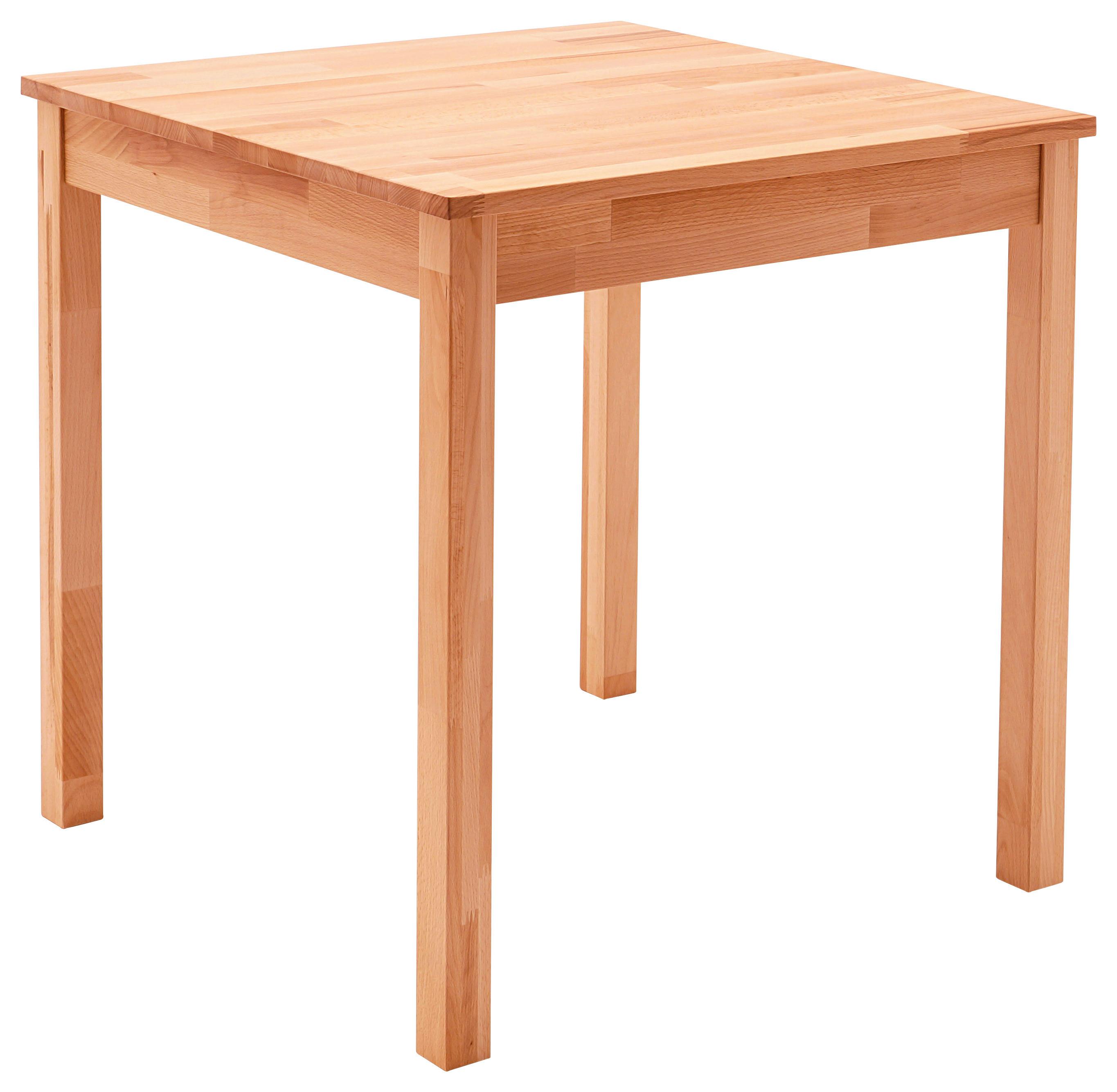 ESSTISCH ALFONS - Buchefarben, KONVENTIONELL, Holz (70/70/76cm) - P & B