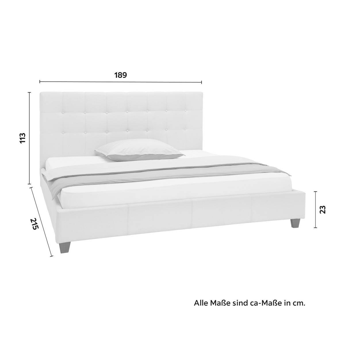 Manželská postel FREDERICO, 180x200, béžová - černá/krémová, Moderní, kompozitní dřevo/textil (180/200cm) - Bessagi Home