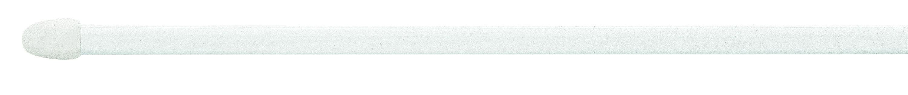 Vitragenstange Weiß L: 40-60 cm, 2er-Set - Weiß, KONVENTIONELL, Kunststoff/Metall (40cm) - Ondega