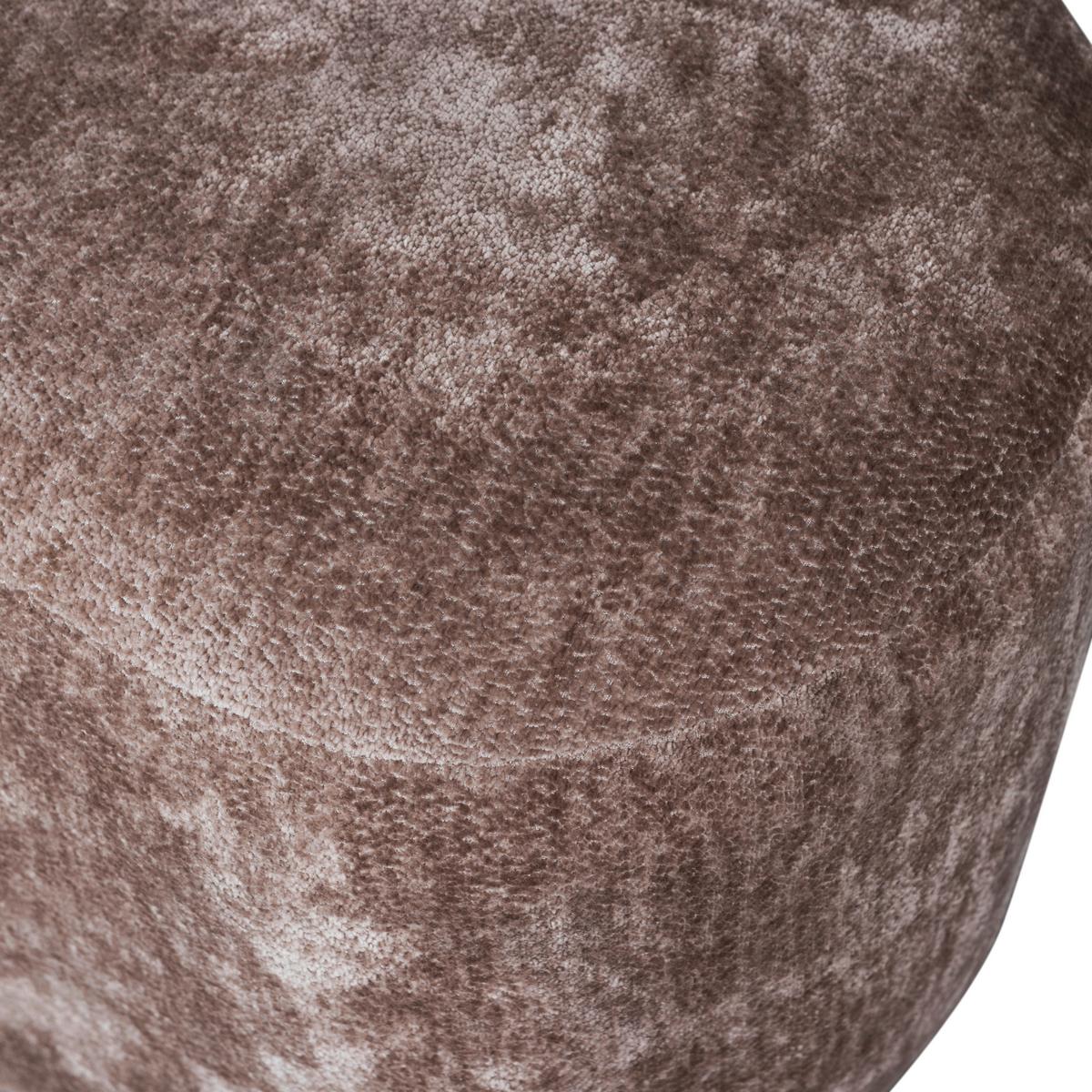 Hocker Popular Taupe B: 73cm - Taupe, Design, Textil (73/43/51cm) - Livetastic