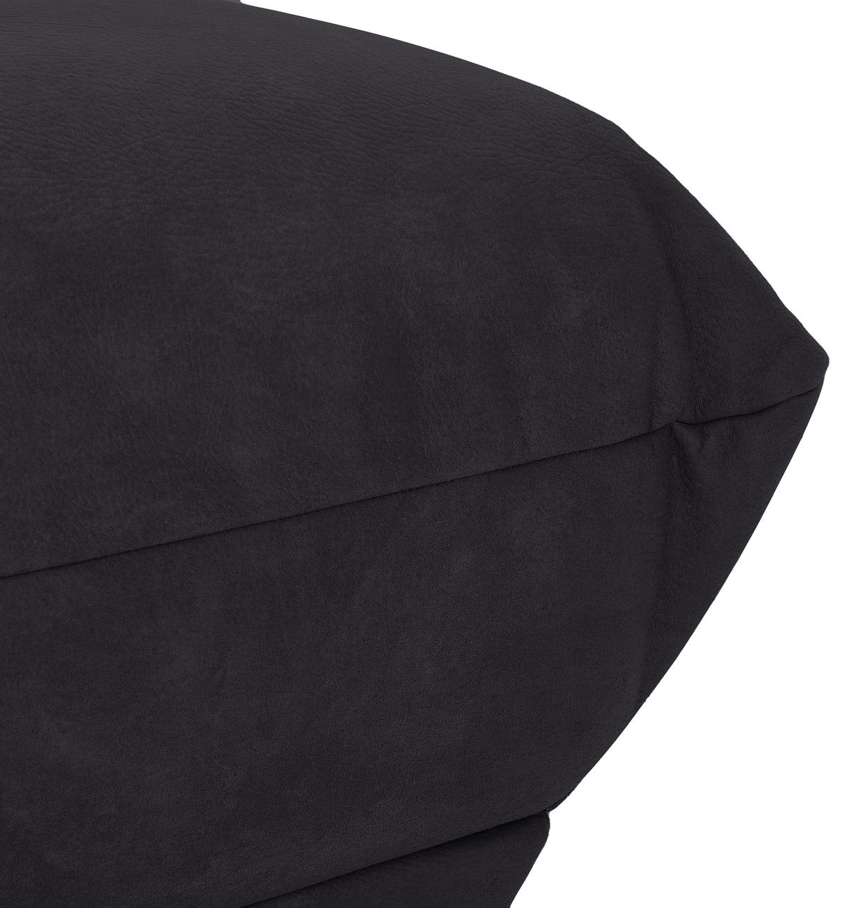 Modul Sofa Giselle 4er Sofa B: 180 Cm Schwarz - Schwarz, Trend, Textil (180/80/112cm) - Livetastic