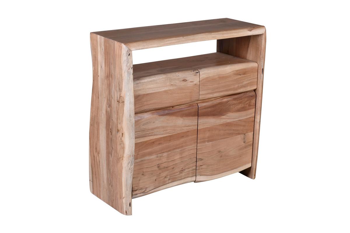 KOMMODE Naturfarben B: 90cm - Naturfarben, Design, Holz (90/90/40cm) - MID.YOU