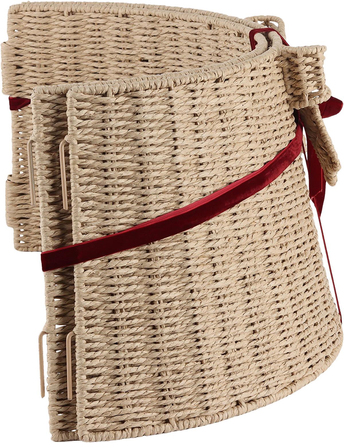 Stojan na vánoční stromeček JASPER -PAZ- - přírodní barvy, kov/papír (59/29cm) - Mömax