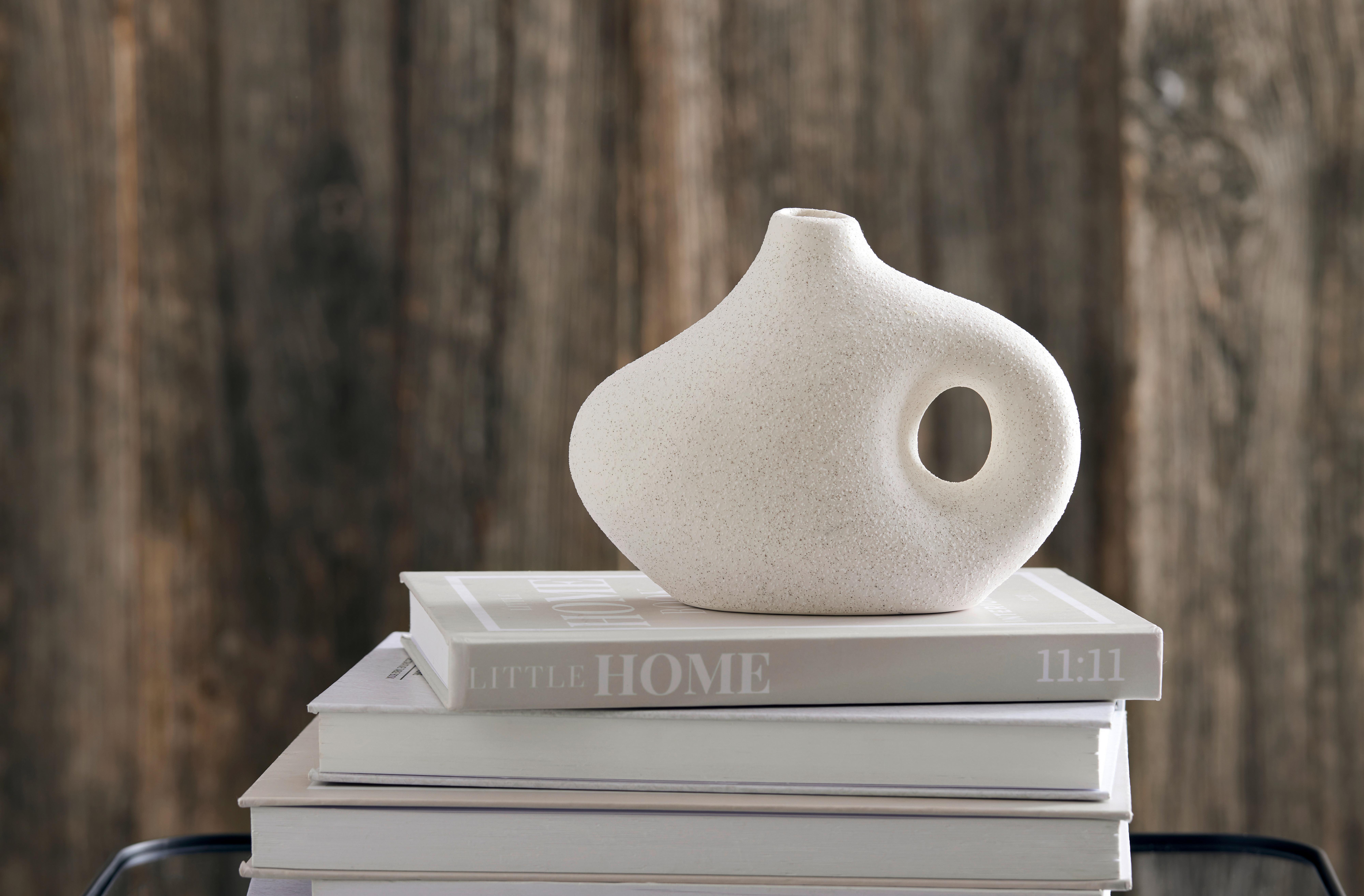 VÁZA LUIS -PAZ- - béžová, Konventionell, keramika (17/13/7cm) - Modern Living