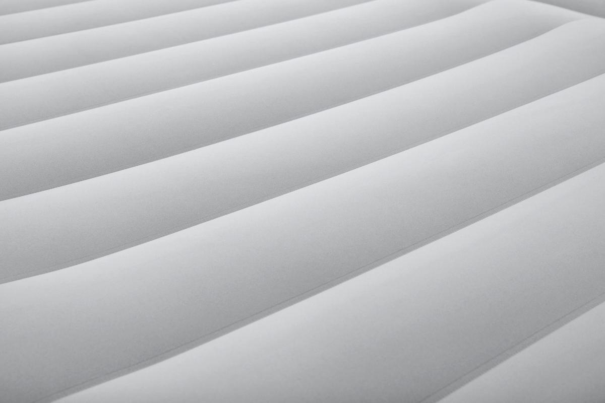 Luftbett Stefan 203x152x61 cm Bis 300kg, inkl. Pumpe - Dunkelblau/Grau, KONVENTIONELL, Kunststoff/Metall (203/152/61cm) - Bestway