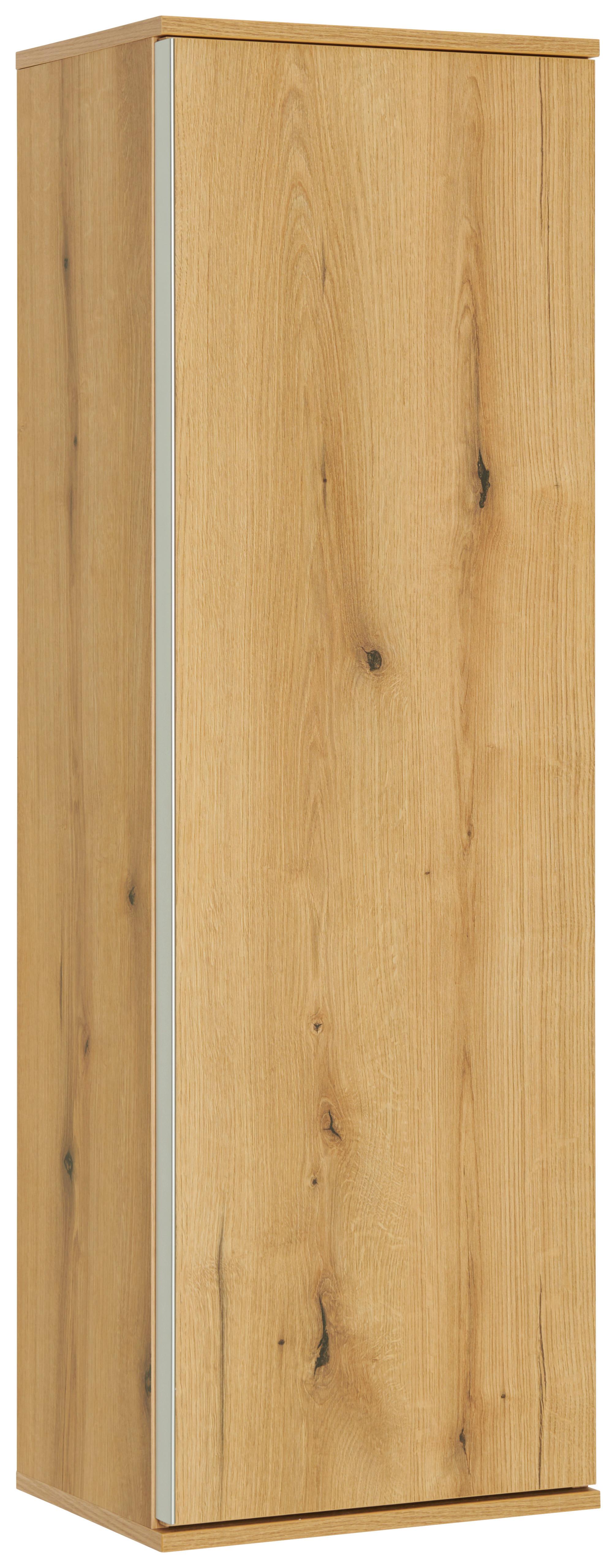 Hängeschrank Power B: 42,2 cm Evoke Eiche Hell mit Drehtür - Eichefarben, MODERN, Holzwerkstoff (42,2/129,8/32cm)