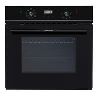 Backofen Wmo 90 Schwarz B: 59,5 Cm - Schwarz, KONVENTIONELL, Glas/Metall (59,5/59,5/55cm) - Wolkenstein