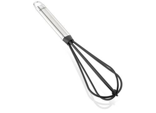 Schneebesen Camille - Edelstahlfarben/Schwarz, KONVENTIONELL, Kunststoff/Metall (7,4/31/7,4cm) - Leifheit
